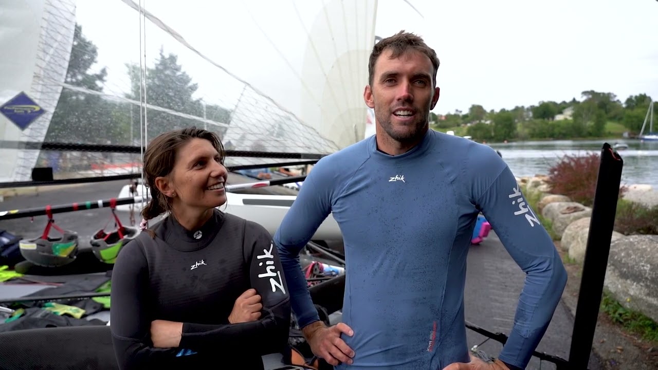 2022 49er, 49erFX & Nacra 17 Worlds - Day 6 (Nacra 17)