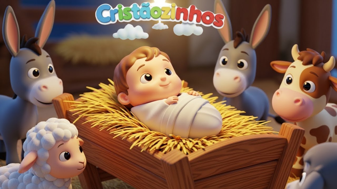 É Natal, Nasceu Jesus! – Música Infantil Cristã | Cristãozinhos