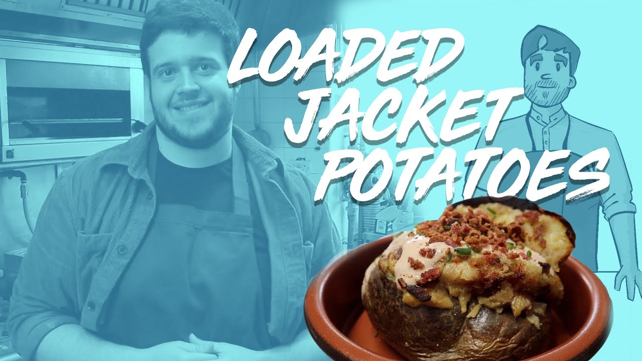 Loaded Jacket Potatoes | Bacon and Cheddar or Leek and Mushroom | Amused Bouche