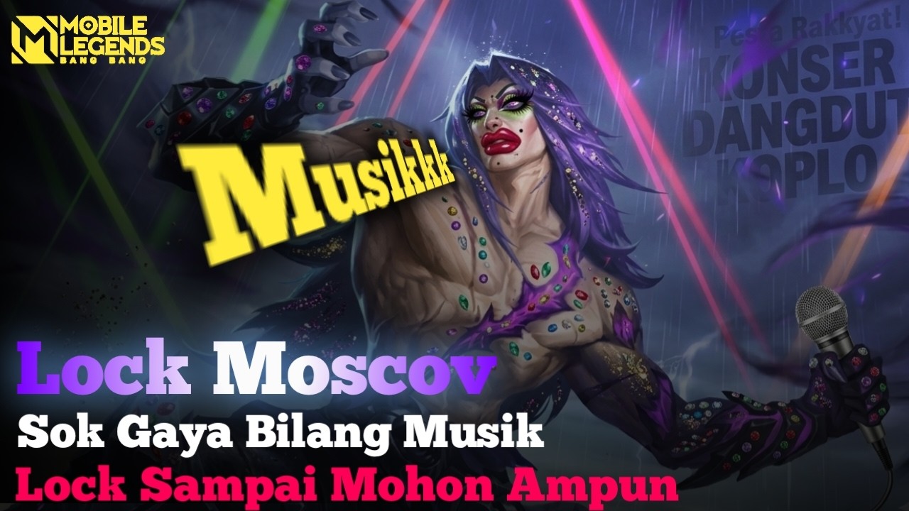 Lock Moscov  Biduan! Sampai Mohon Minta GK Di Lock!