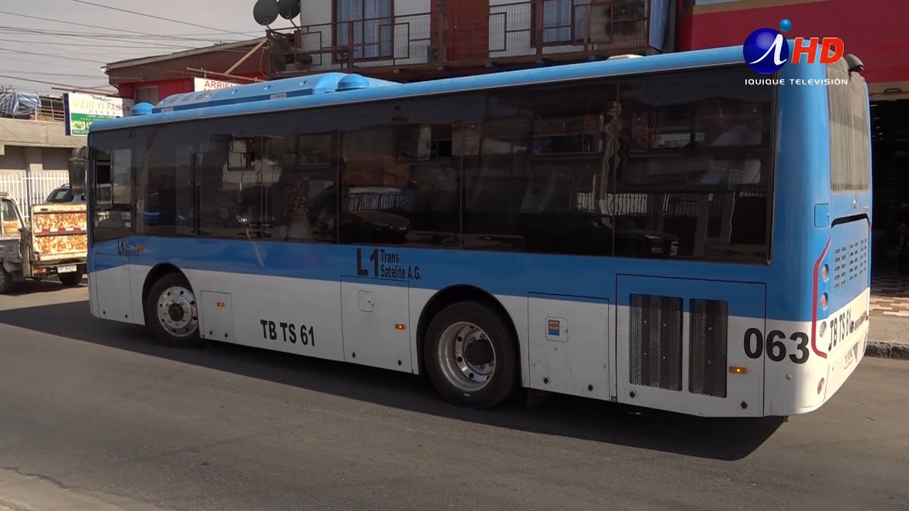 Comenzaron a circular primeros buses estándar Red entre Iquique y Alto Hospicio (19.12.2023)