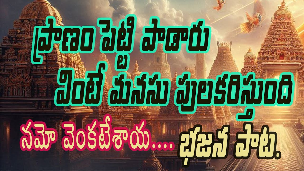 జాగేల ముకళి..రావేరా తరలి..ప్రాణం పెట్టి పాడారు || Namo Venkatesaya ||