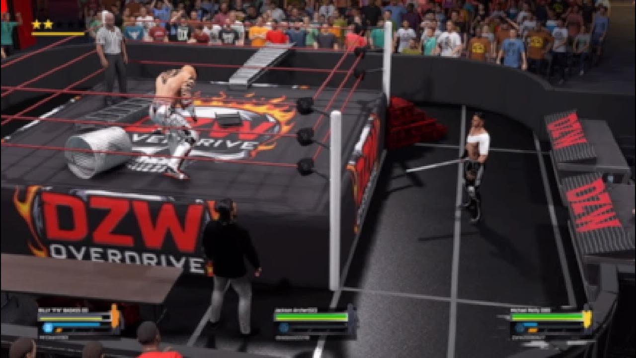 DZW Week Nineteenth Match One DZW Overdrive (Billy Badass Vs Michael Reilly)