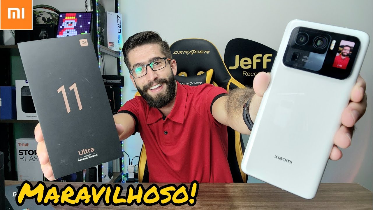 Smarthpone XIAOMI MI 11 ULTRA 12GB/512GB: O Top De linha da marca CAIU MUITO DE PREÇO! (Unboxing)