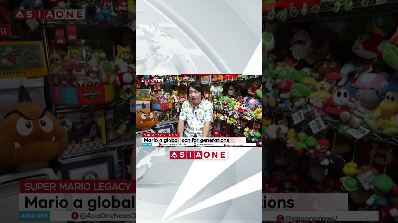 Super Mario Legacy: 40 Years of Gaming Icon | Asia One News