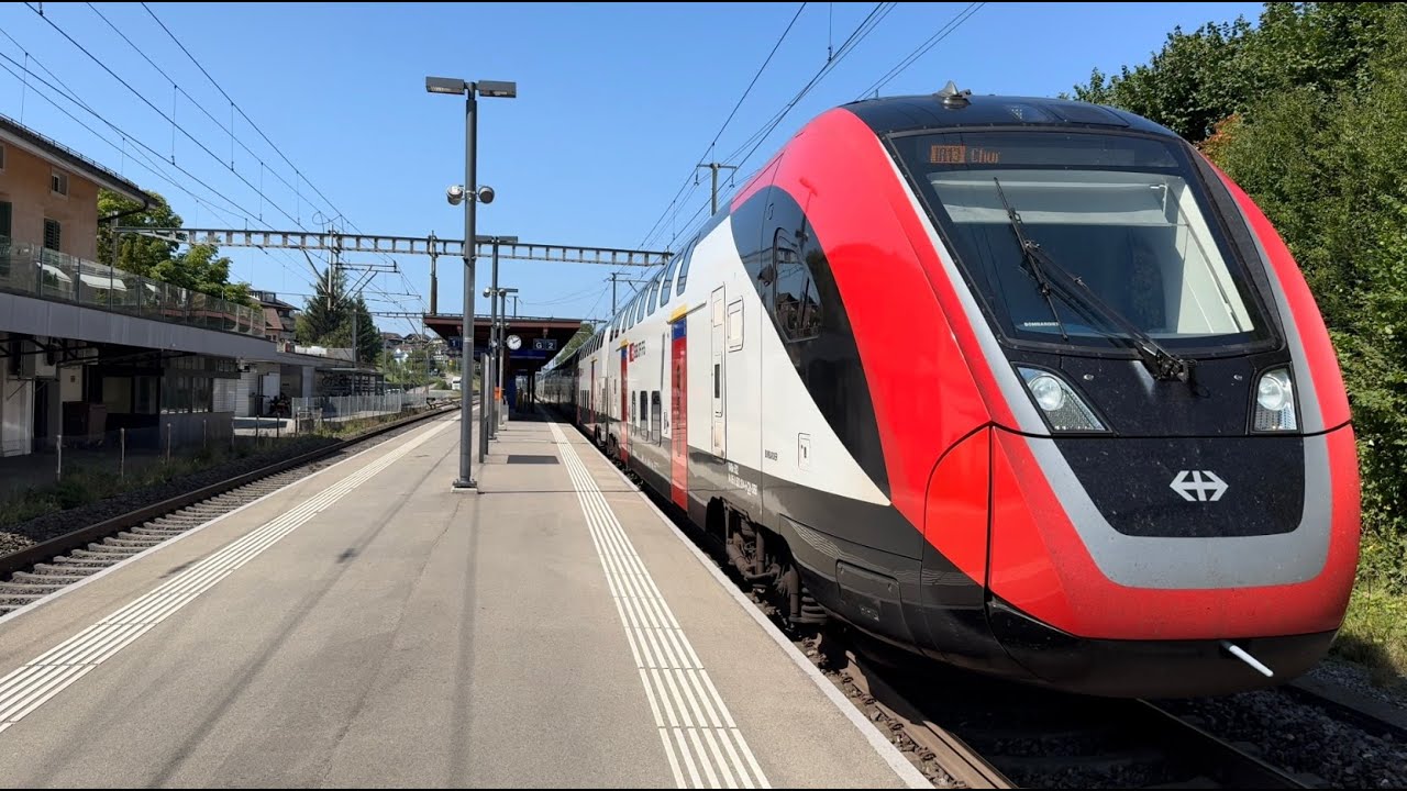 Bahnverkehr in Flawil (24.08.2024)