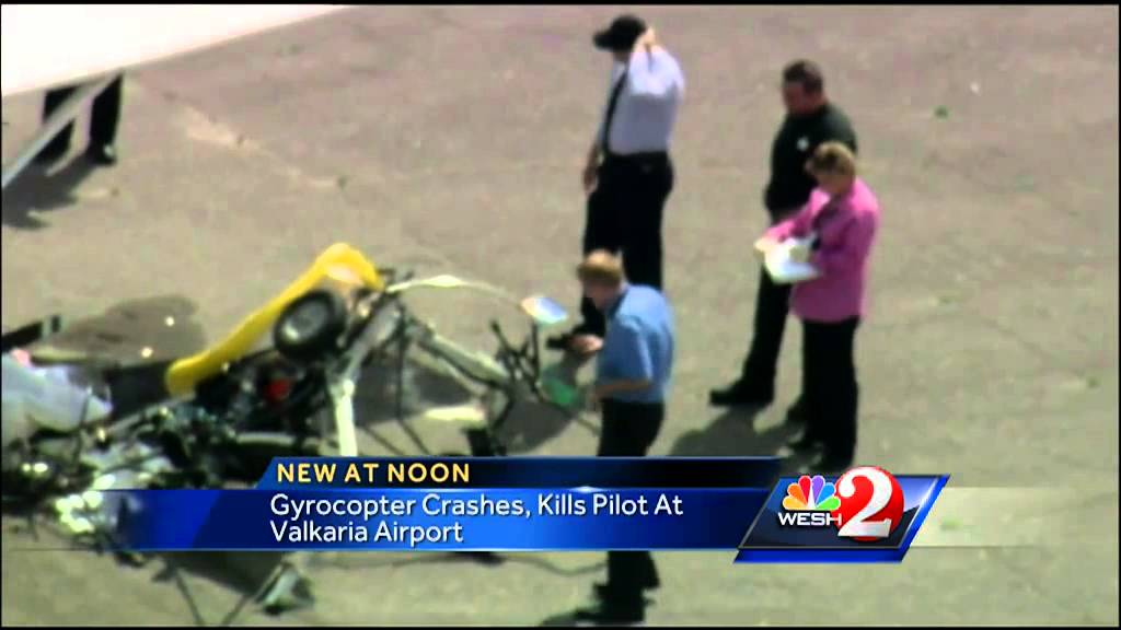 Pilot killed when gyrocopter crashes at Brevard airport