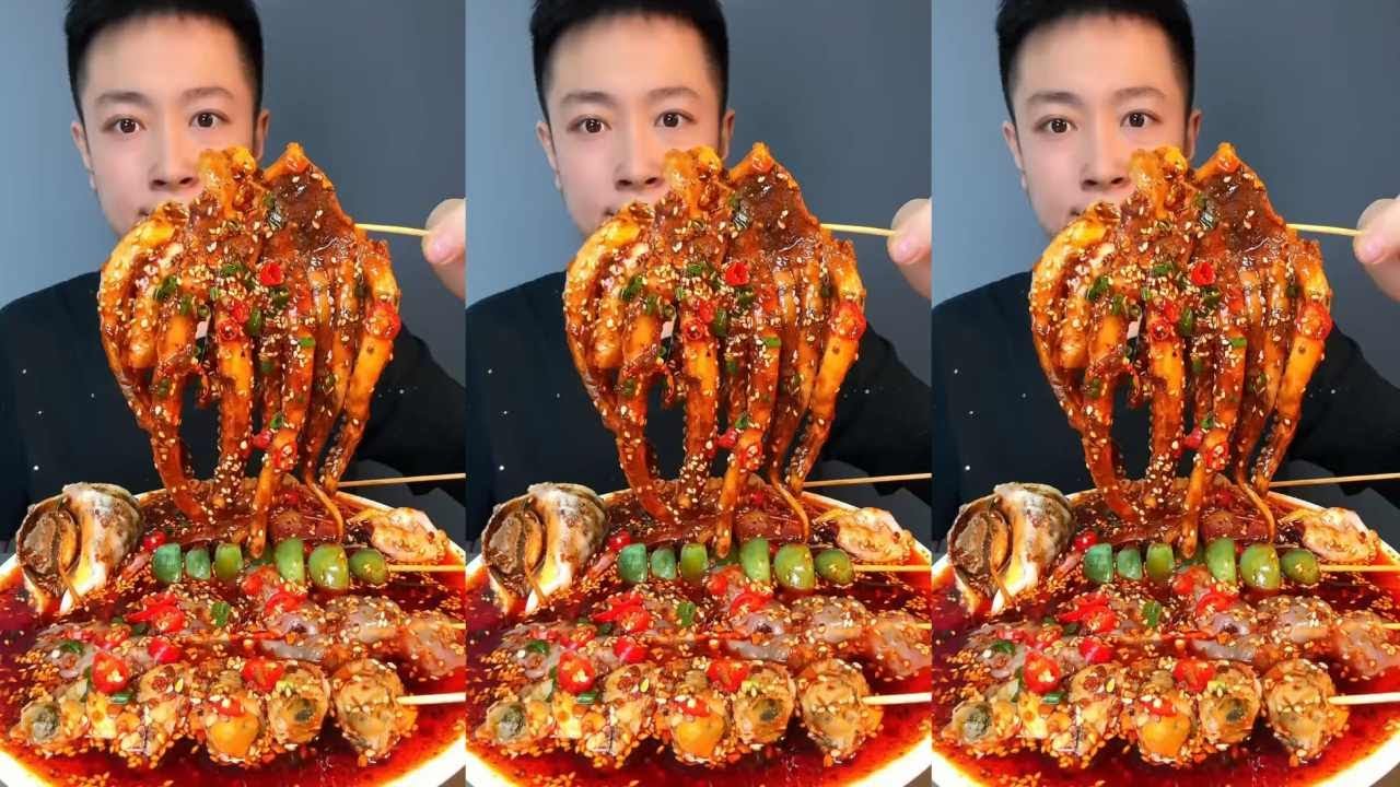 Immersive spicy squid, the spicy and savory flavor is so satisfying!