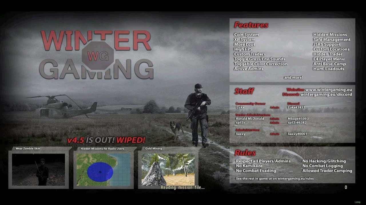 Usual gameplay DayZ Epoch Winter Gaming