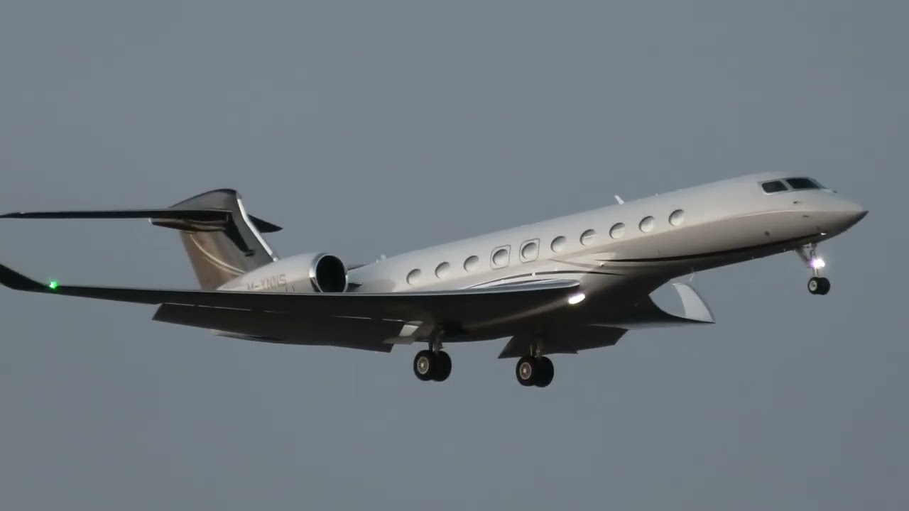 GULFSTREAM G700 CAUGHT IN 4K