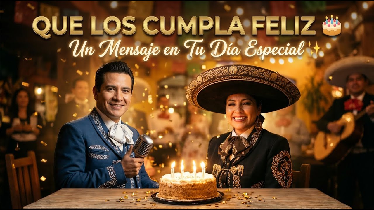 Más que una Serenata: Un Regalo de Palabras y Mariachi para tu Alma 🎁 ¡Feliz Cumpleaños!