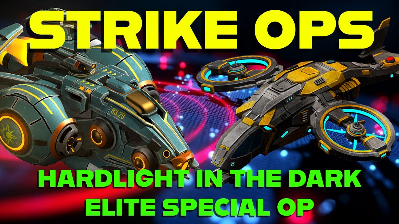 War Commander: Strike Ops - (Hardlight in the Dark Elite Special Op)