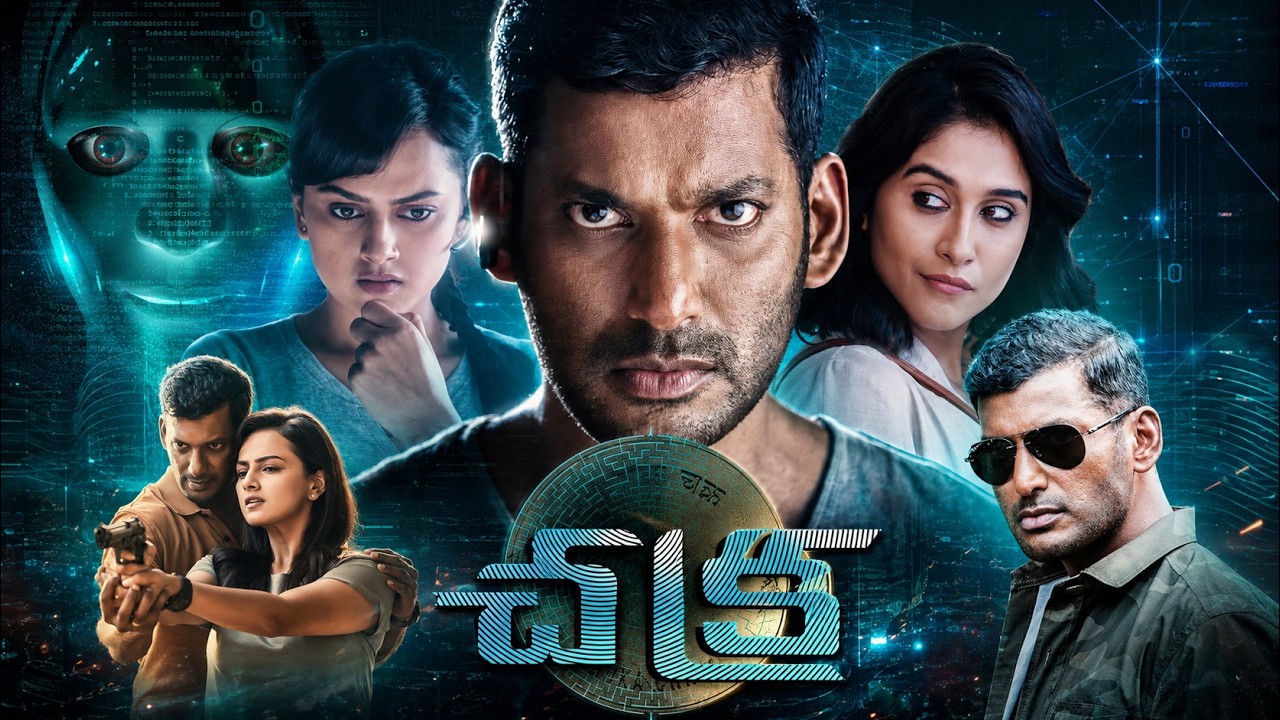 Chakra Telugu Full Movie | Vishal, Shraddha Srinath, Regina Cassandra | Action Thriller Movie