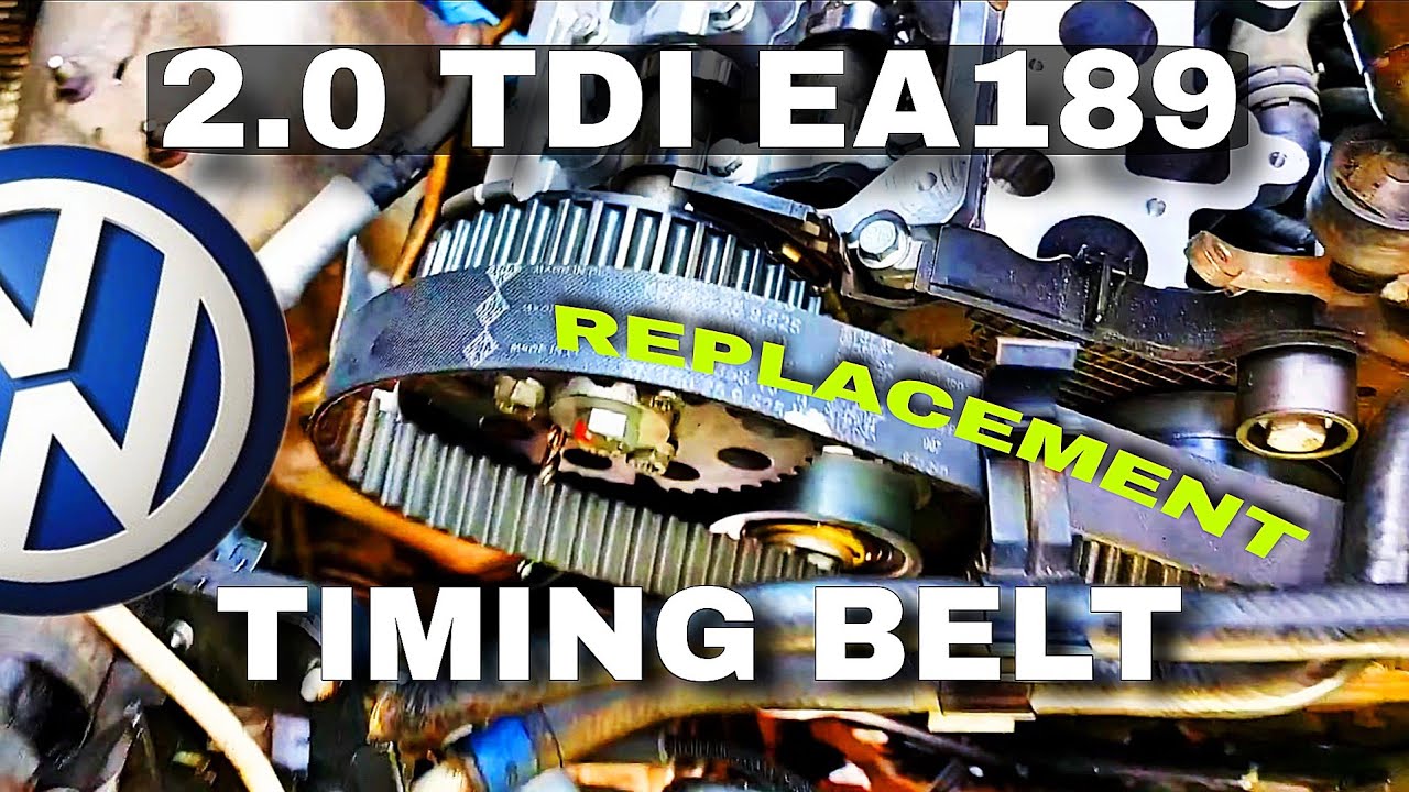 2.0 tdi ea189 timing belt replacement | passat b7