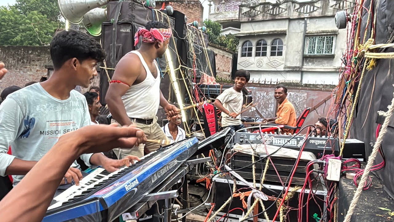 মহরমের কম্পিটিশন বাজনা !! Maharomer bajna !! Maa singho bahini tasa !! Gopen m khanji