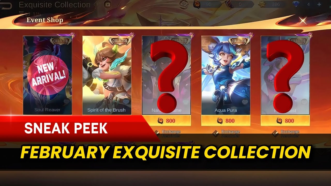 FEBRUARY EXQUISITE COLLECTION⁉️🧐💫