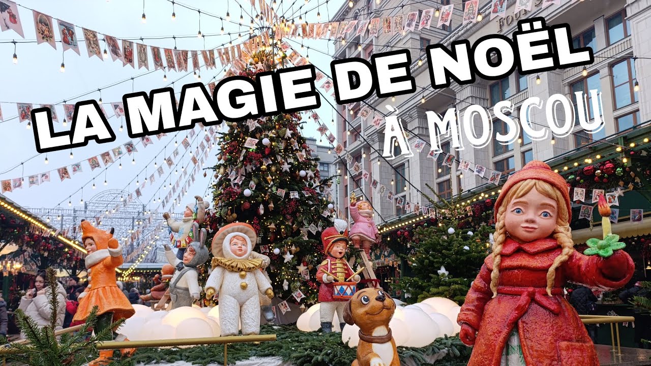 МАГИЯ РОЖДЕСТВА В РОССИИ 🇷🇺Часть 1: Дневная прогулка 🎄
