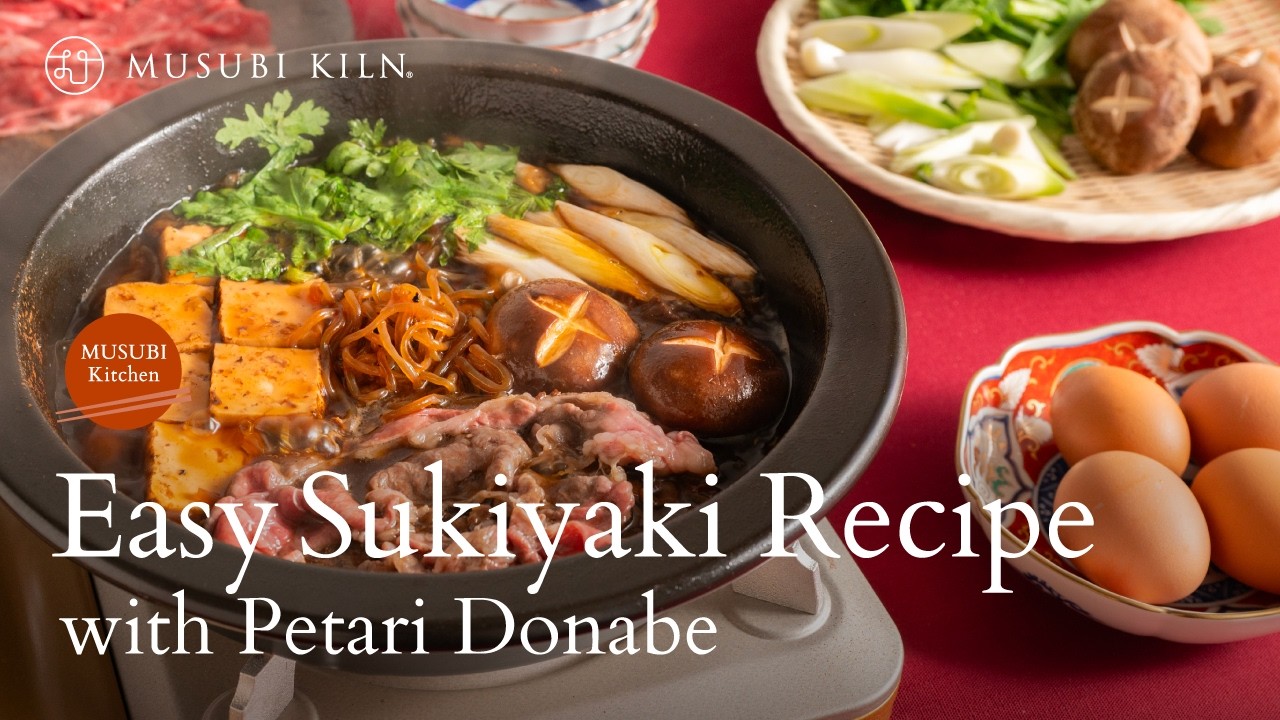 Authentic Sukiyaki Recipe | Cooking with PETARI Donabe
