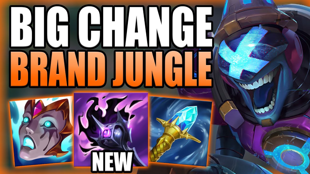 RIOT JUST MADE MASSIVE CHANGES & THEY GREATLY BENEFIT BRAND JUNGLE! Gameplay Guide League of Legends