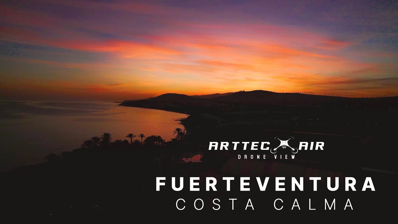 Fuerteventura Costa Calma beach. SBH Resort Hotel. Drone view 4K. Holiday Point of Interest. 2024