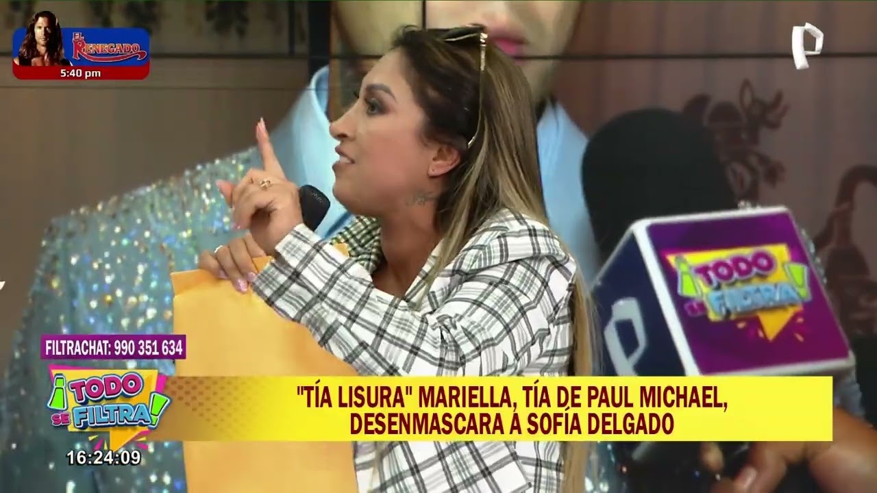 Tía de Paul Michael arremete contra Sofía Delgado: “Siempre ha sido una persona sucia”