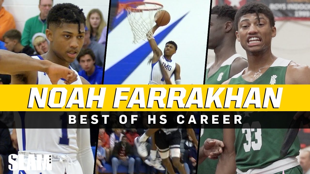 BEST OF Noah Farrakhan's High School Career! 🔥 IMG, EYBL, & More!