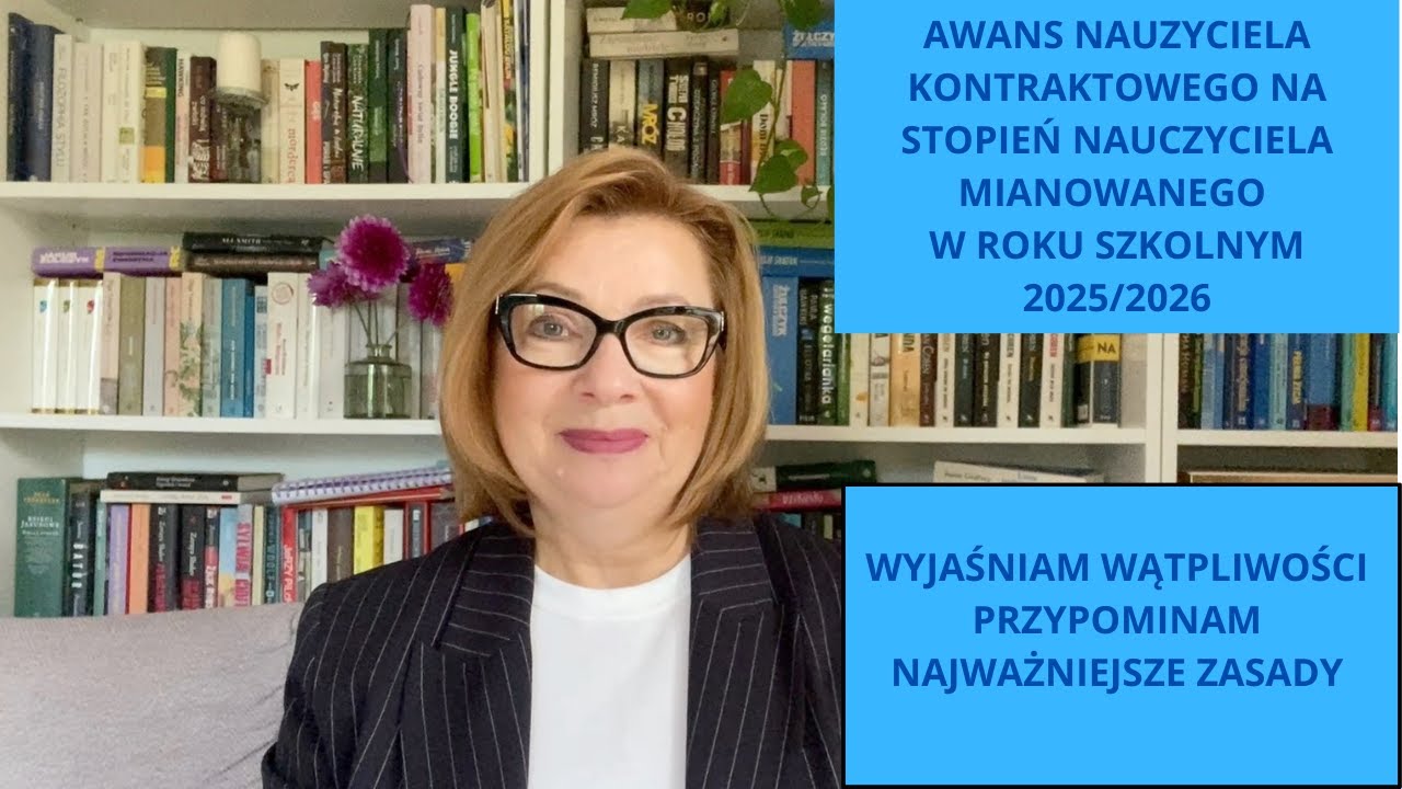 Staż nauczyciela kontraktowego na stopień nauczyciela mianowanego