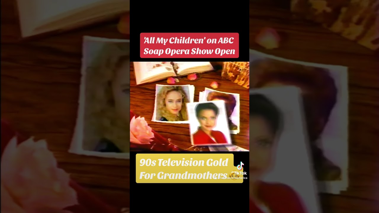 The 1990s were an EPIC time for daytime soap operas!!! #90s #nostalgia #vintage #tvshow #soapopera