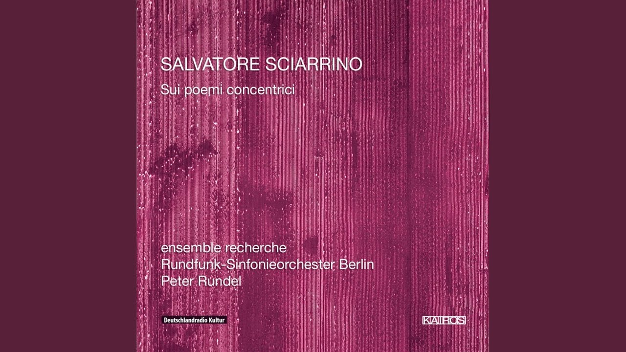 Sui Poemi Concentrici (1987) for Soloists and Orchestra: I.