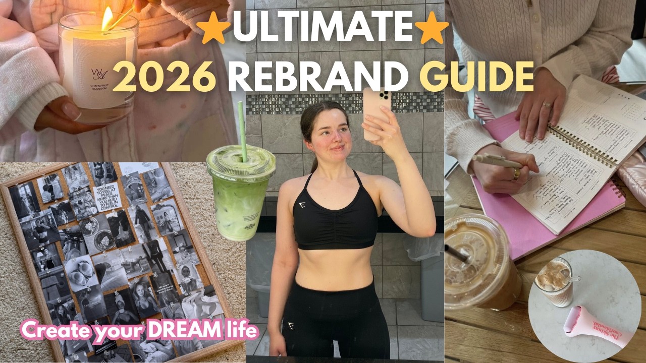 How To *ACTUALLY* Reinvent Yourself in 2026 | Rebrand and Live Your Dream Life