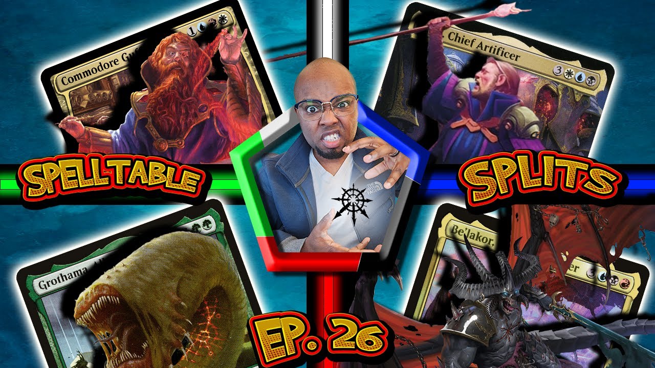 Commodore Guff 🆚 Urza, Chief Artificer 🆚 Be'lakor 🆚 Grothama | Quality EDH Commander Gameplay