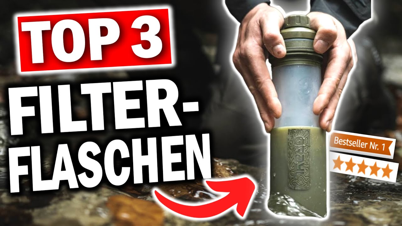 WASSERFILTER FLASCHEN: Die 3 besten Modelle 2026!! 🔥 | Die Top 3 Filterflaschen im Vergleich