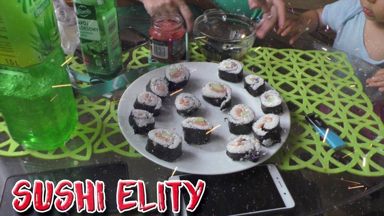Zbuczynka robi sushi dla elity