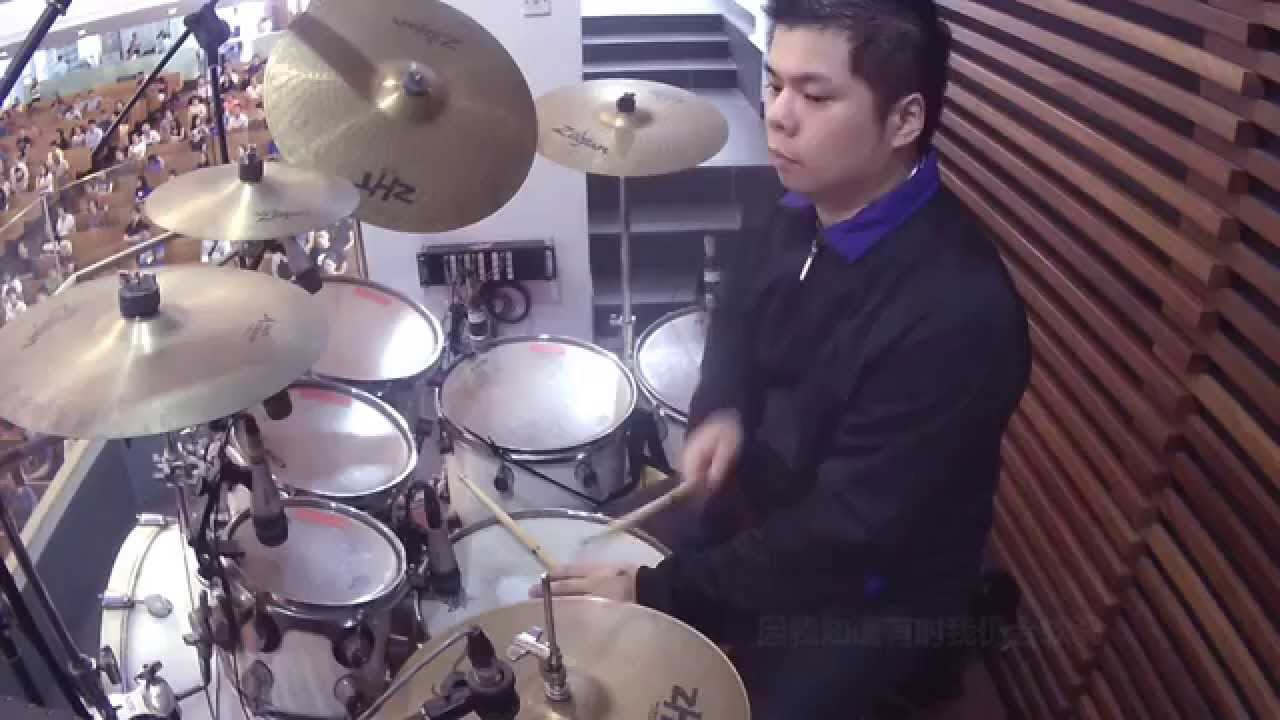 我需要有主在我生命中 - Live Drum Cover by Leon Ling
