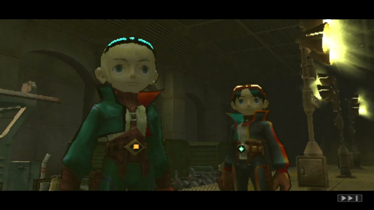 Exploring an underground area in Breath of fire V:DQ [PS2]