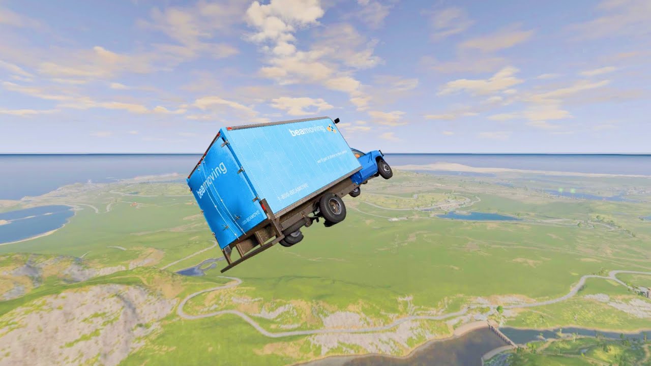 BeamNG.Drive - instantly accelerate vehicle to 1200 MPH #2