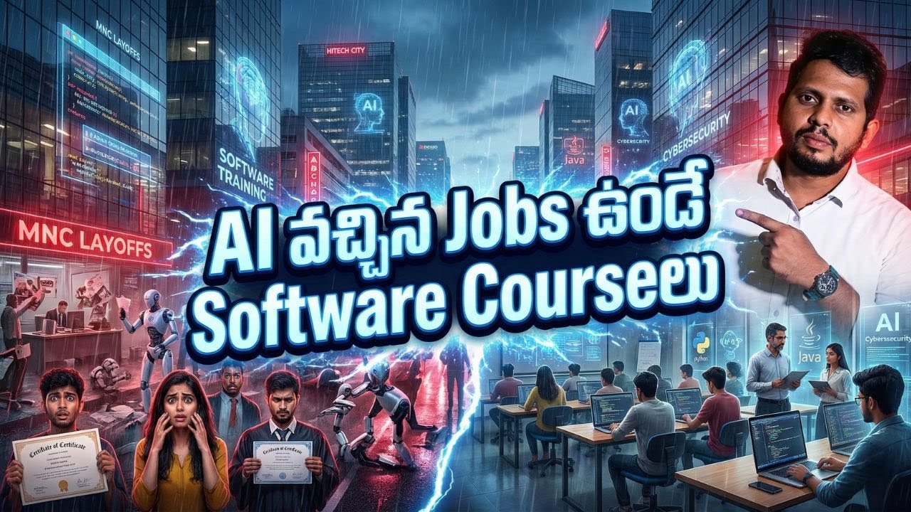 AI వచ్చిన Jobs ఉండే Software Courseలు | Python with Ai Course in Hyderabad | Java with AI Jobs | CYC