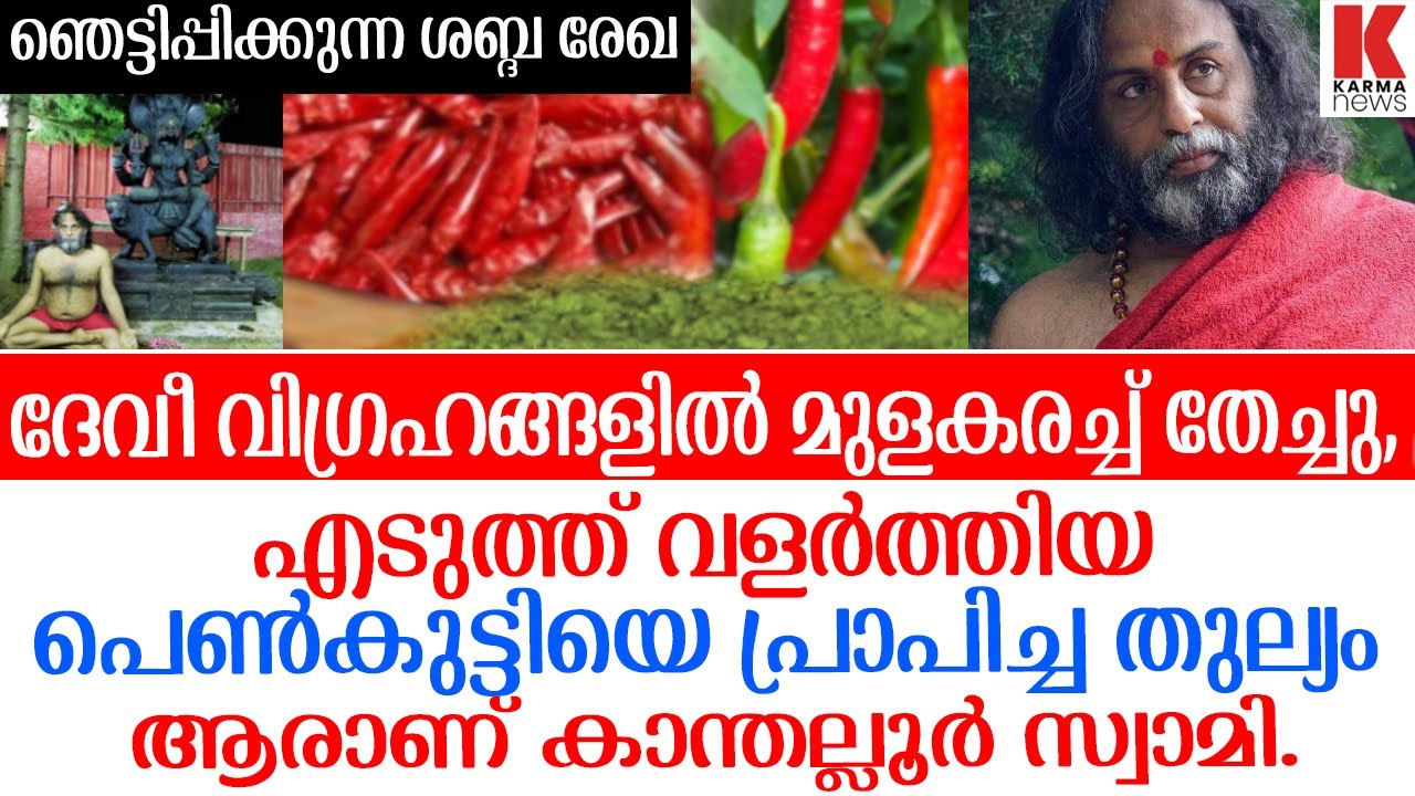 കാന്തല്ലൂർ സ്വാമി ആരാണ്‌, രഹസ്യ ശബ്ദരേഖ പുറത്ത് KANTHALOOR SWAMI Sunil Parameswaran
