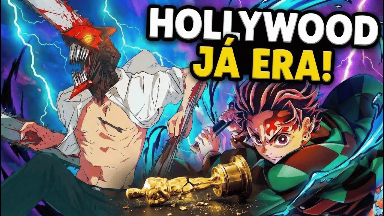 FUTURO do CINEMA é ANIME? O Fenômeno KIMETSU e Chainsaw Man!🤑🤑