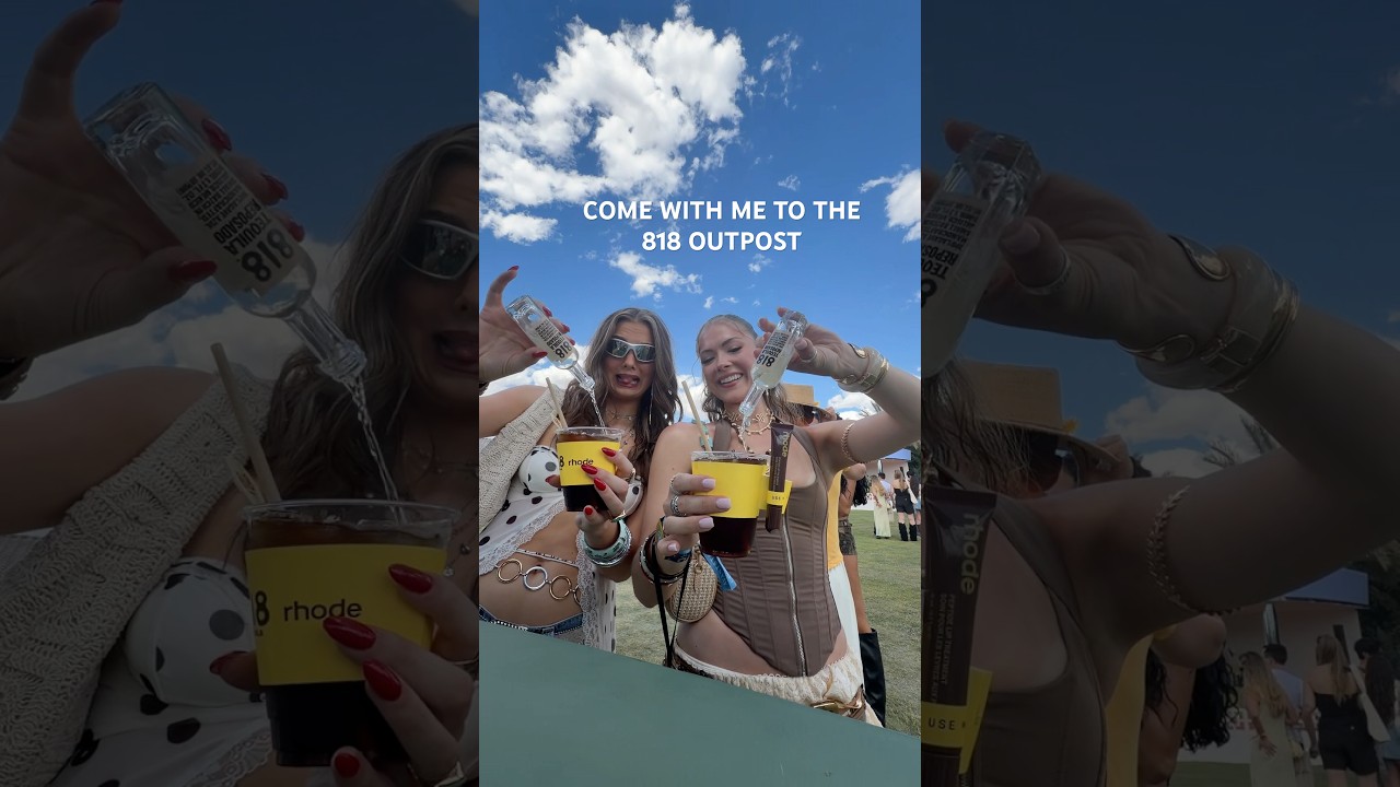 818 OUTPOST VLOG 🍸⭐️💗 #coachella #coachella2026 #trending