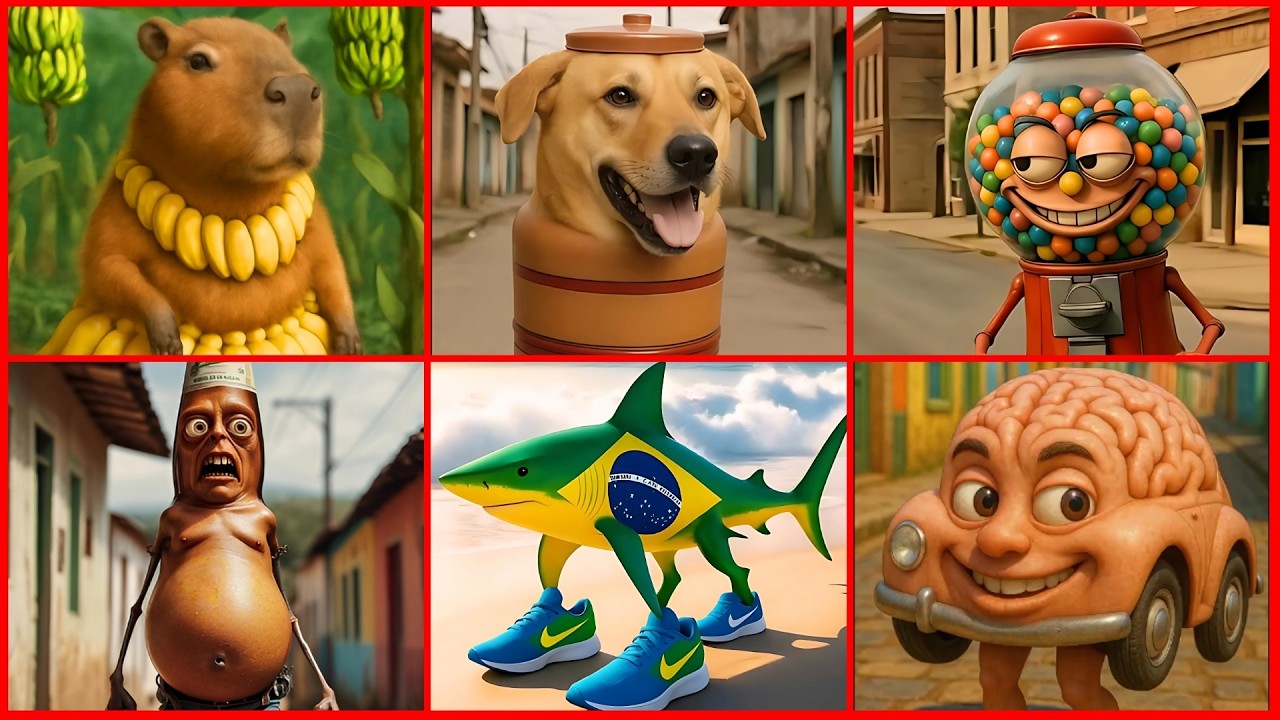 🍊🦈🐊 NOVOS BRAINROTS BRASILEIROS 👉 ADIVINHE O BRAINROT | quiz brainrot tralalero 