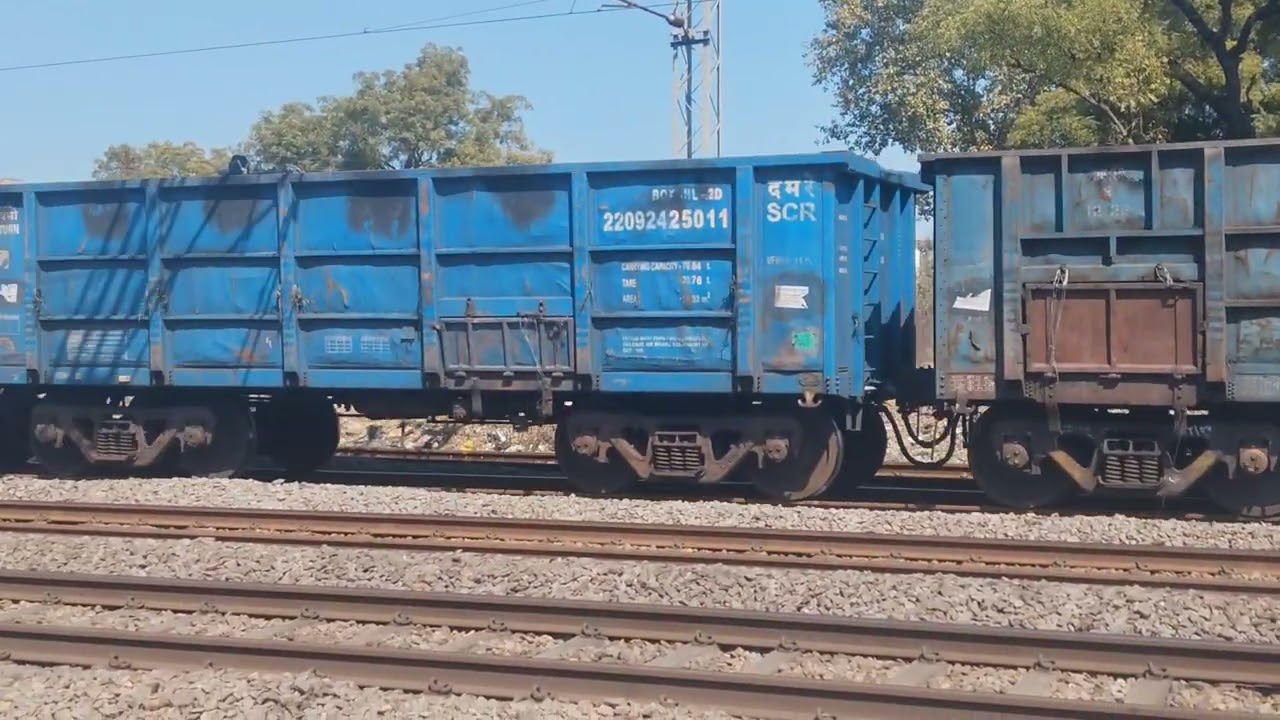 संजीव राजपूत भारतीय रेल मालगाड़ी इसमें देखिए 