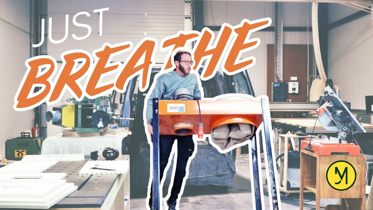 WV002_DIY Pull Up Bar! + Huge Dust Extractor Upgrade (Woodworking Vlog)