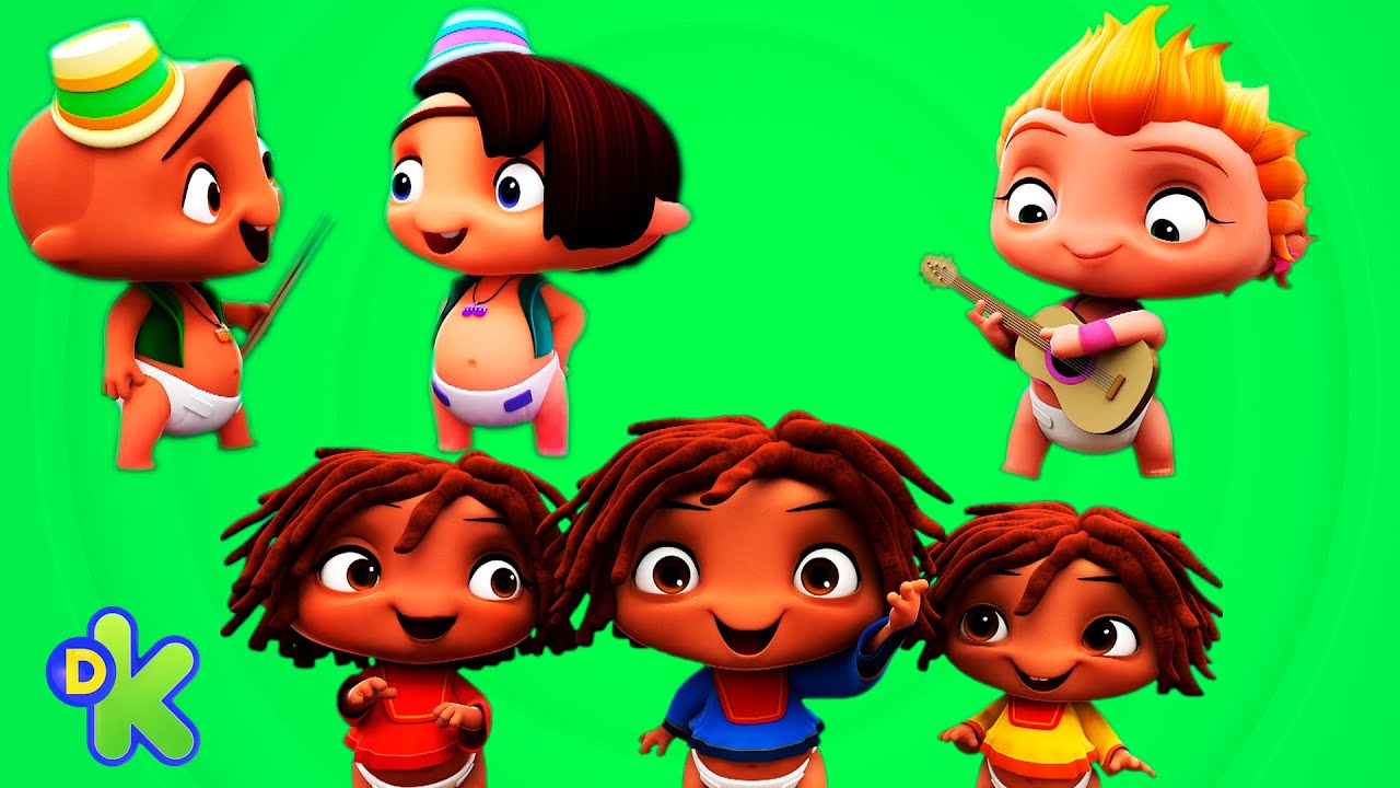 Notas para todos: outros bebês se unem à banda | Mini Beat Power Rockers | Discovery Kids Brasil