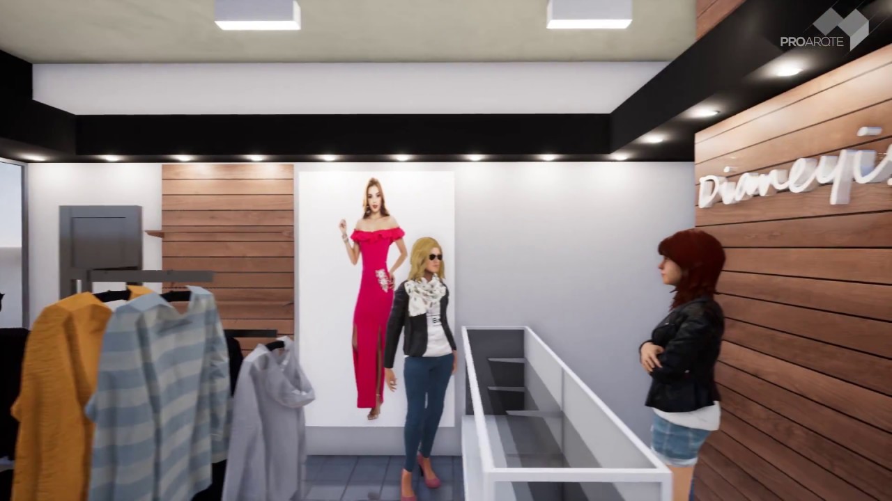 Proarqte: Diseño para boutique pequeña