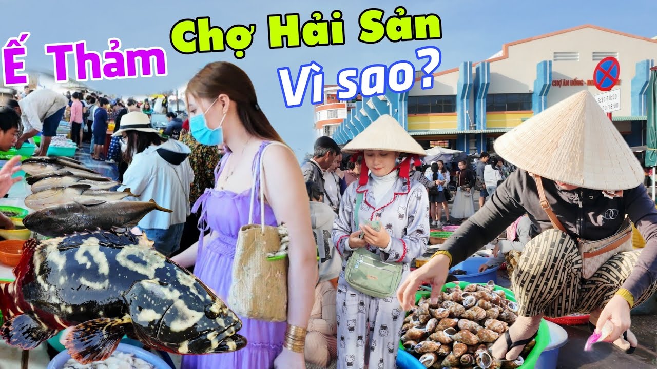 Ế thảm Chợ Hà Tiên - Vì sao khách du lịch ngày càng ít mua hải sản ở Hà Tiên?