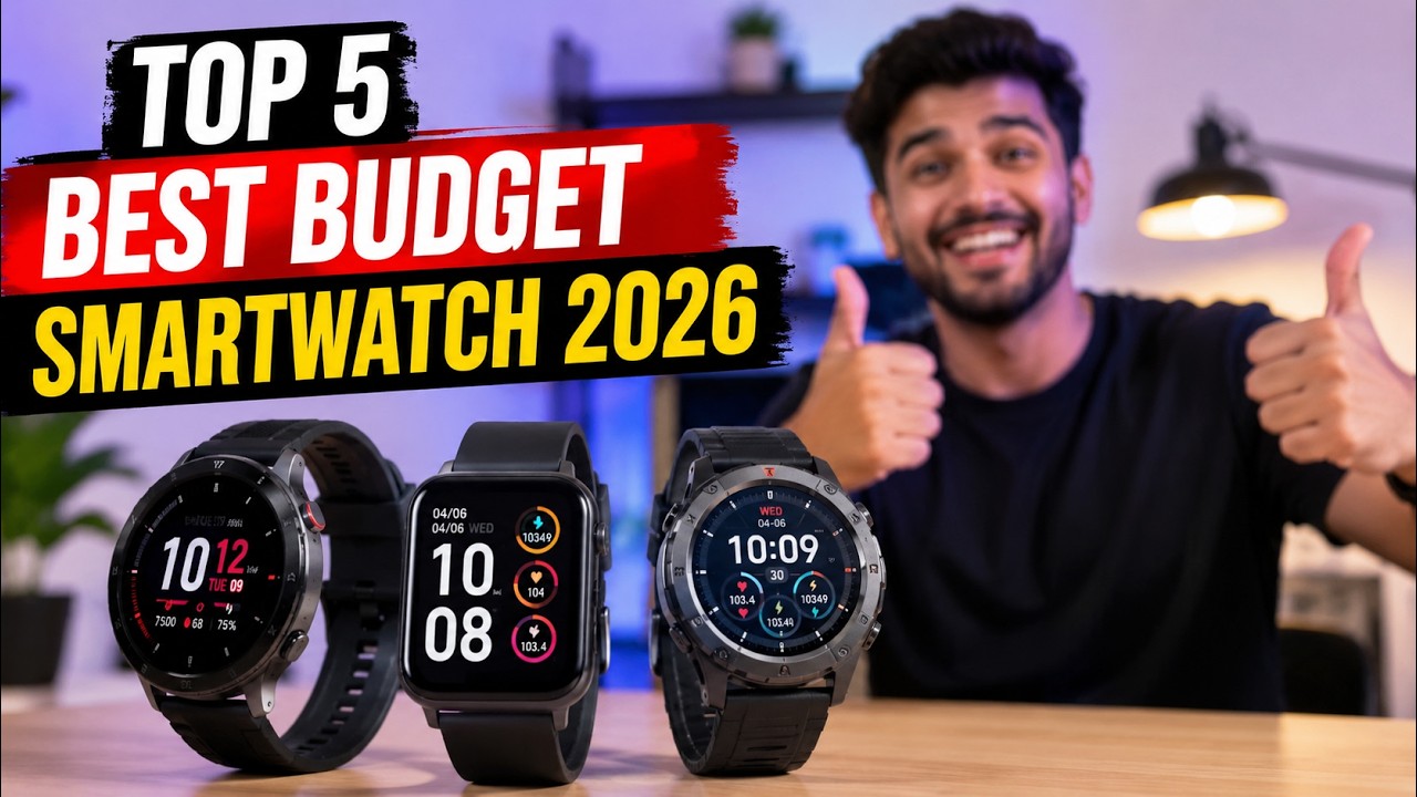 ✅ 5 najlepszych tanich smartwatchy 2026 [Sprawdź, kt&oacute;ry smartwatch jest dla CIEBIE?]