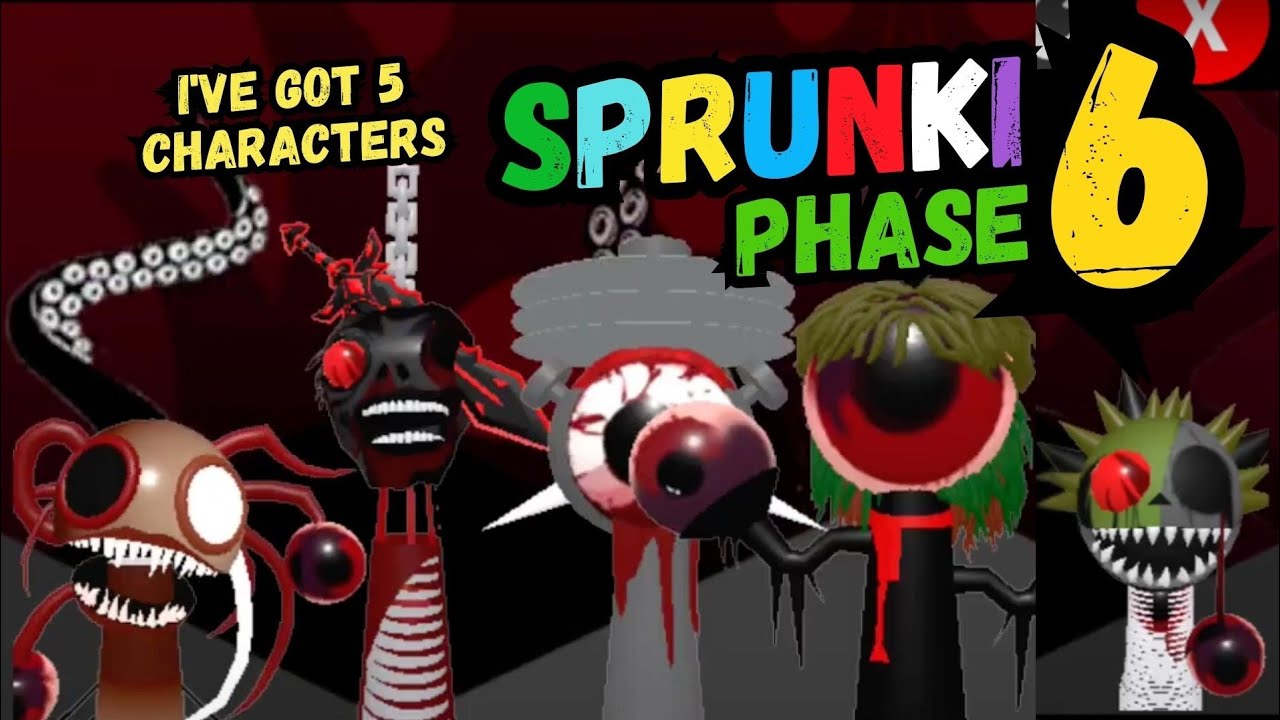 I've Got 5 Characters Phase 6 of Sprunki RNG | WenWenRoblox