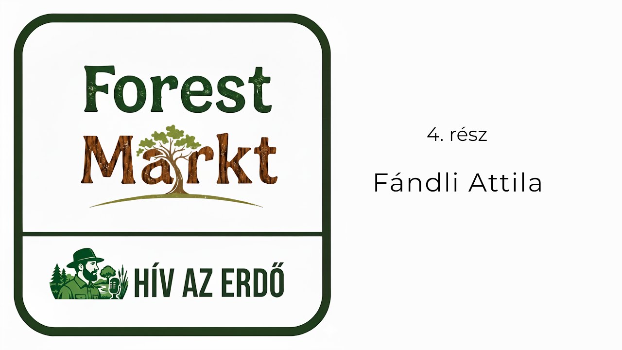 Hív az erdő portrésorozat - Fándli Attila