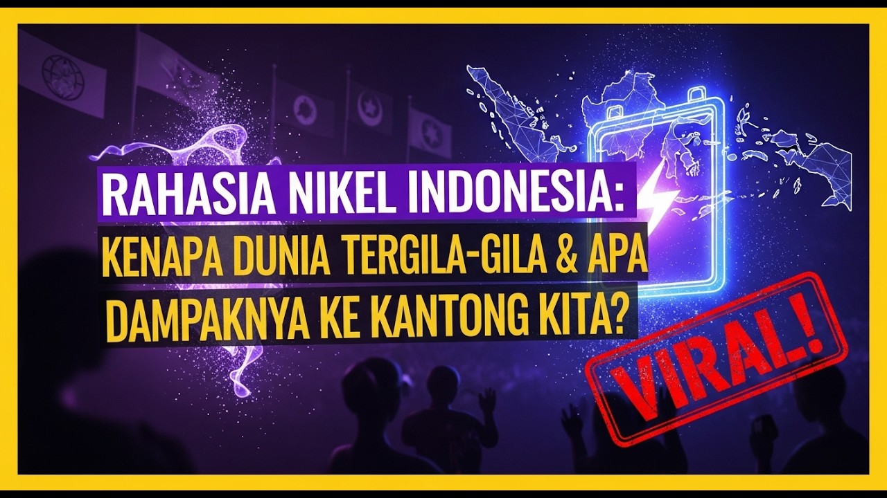 RAHASIA NIKEL INDONESIA: Kenapa Dunia TERGILA-GILA & Apa Dampaknya ke Kantong Kita?